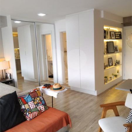 Apartamento à venda com 1 quarto em Brooklin Paulista, São Paulo, SP