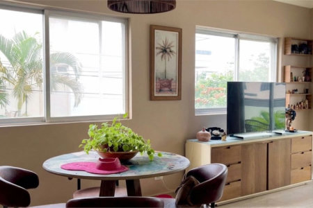 Apartamento com 3 dormitórios à venda, 87 m² por R$ 450.000,00 - Jardim Três Marias - Guarujá/SP