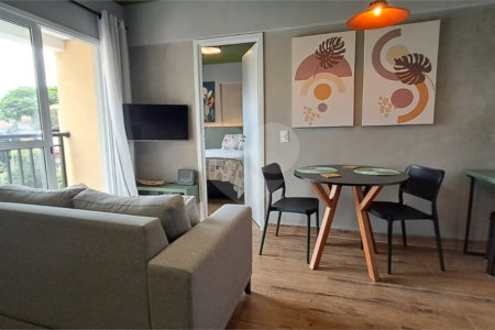 Apartamento à venda ou para alugar com 1 suíte em Vila Paulicéia, São Paulo, SP