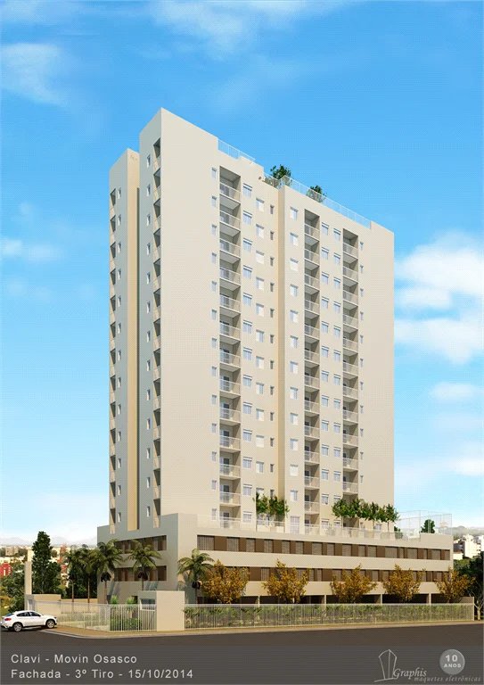 Apartamento à venda com 1 suíte em Km 18, Osasco, SP