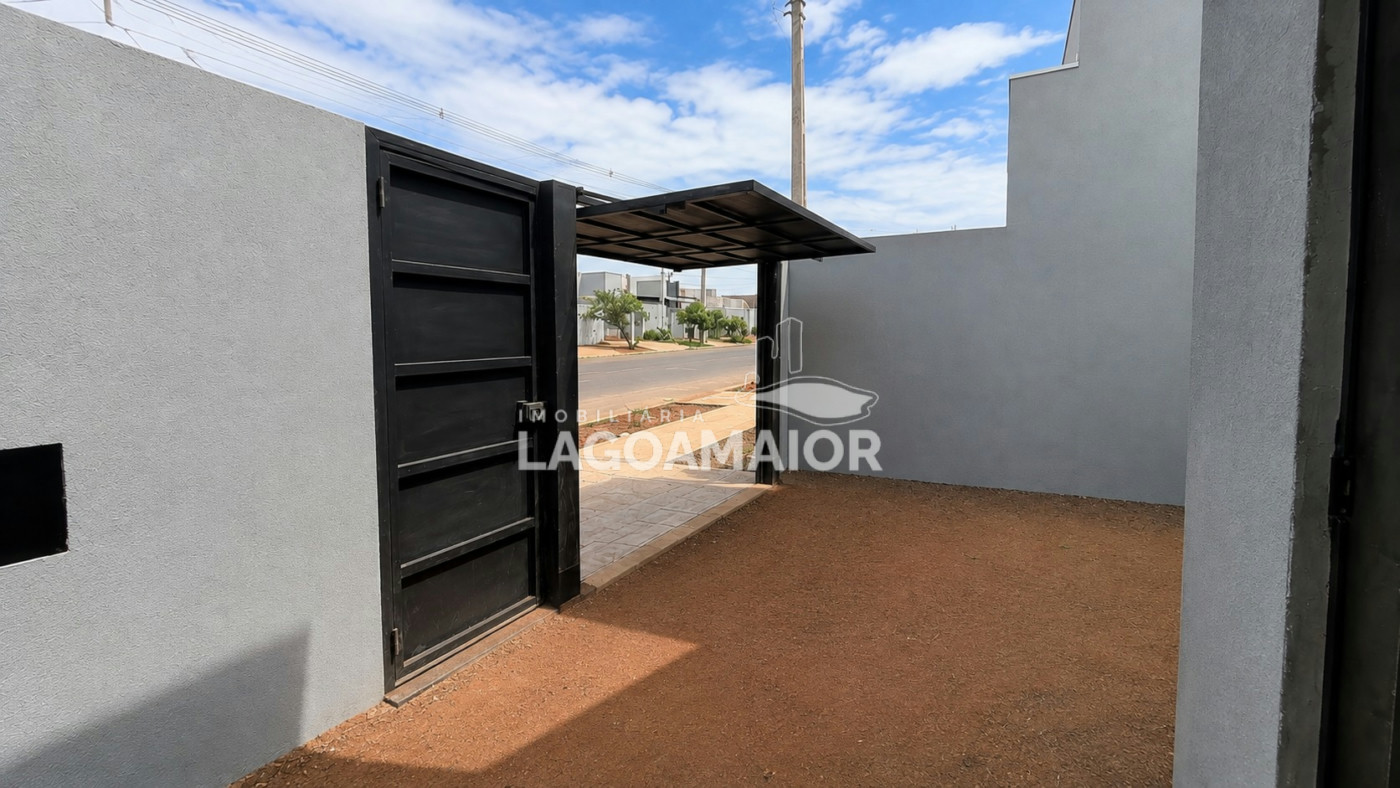 Casa à venda com 2 quartos, sendo 1 suíte, em Bela Vista da Lagoa, Três Lagoas, MS