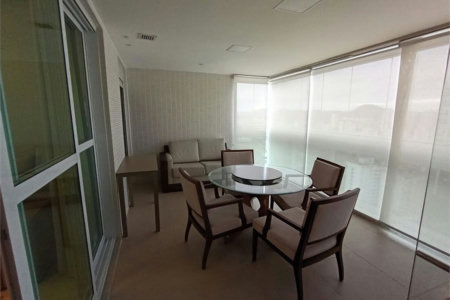 Apartamento Residencial para locação, Boqueirão, Santos - AP0256.