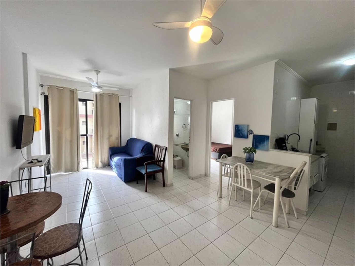 Apartamento com 1 dormitório à venda, 52 m² por R$ 281.000,00 - Jardim Três Marias - Guarujá/SP