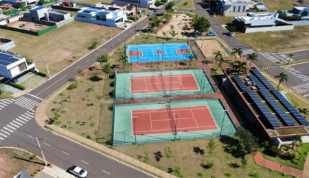 Terreno à venda no condomínio Residencial Villa Dumont, Três Lagoas - MS