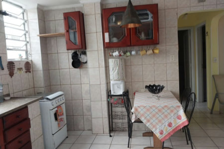 Apartamento com 2 dormitórios para alugar, 60 m² por R$ 3.690,00/mês - Gonzaga - Santos/SP