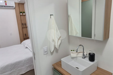 Apartamento à venda ou para alugar com 1 quarto em Alto da Boa Vista, São Paulo, SP