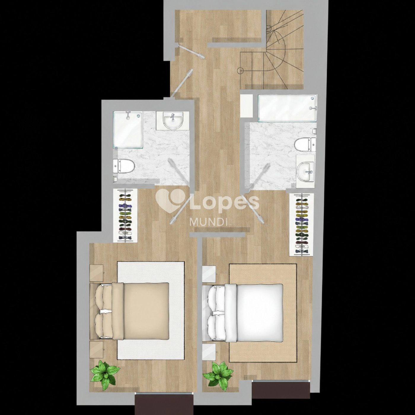 Apartamento T2 à venda em Matosinhos, Portugal 