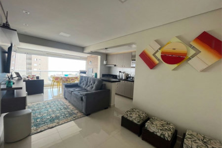 Apartamento Residencial à venda, Loteamento João Batista Julião, Guarujá - AP0662.