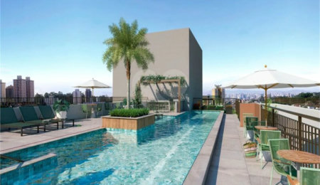 Apartamento à venda ou para alugar com 1 suíte em Vila Andrade, São Paulo, SP