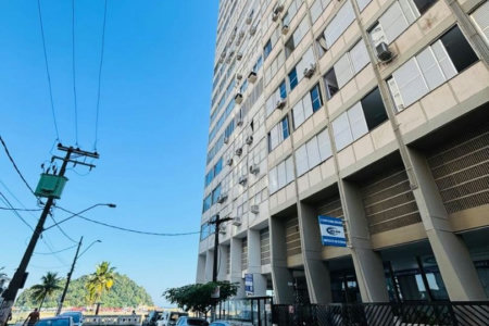 Apartamento com 1 dormitório à venda, 42 m² por R$ 390.000,00 - José Menino - Santos/SP