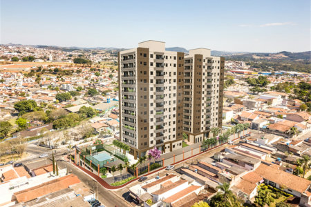 Apartamento à venda com 2 quartos em Alvinópolis, Atibaia, SP