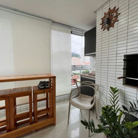 Apartamento com 3 dormitórios à venda, 94 m² por R$ 1.100.000,00 - Pompéia - Santos/SP