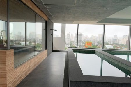 Studio à venda ou para alugar com 1 suíte em Indianópolis, São Paulo, SP