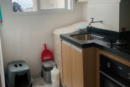 Apartamento à venda, 44 m² por R$ 320.000,00 - Areia Branca - Santos/SP