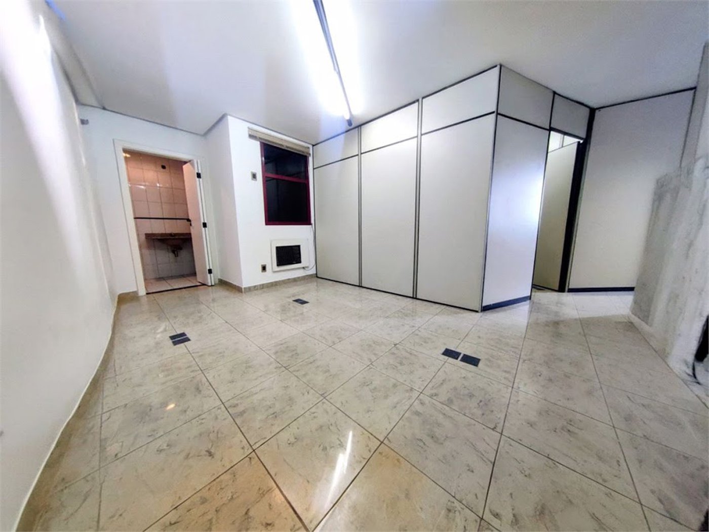 Sala Comercial para locação, Vila Nova, Santos - SA0073.