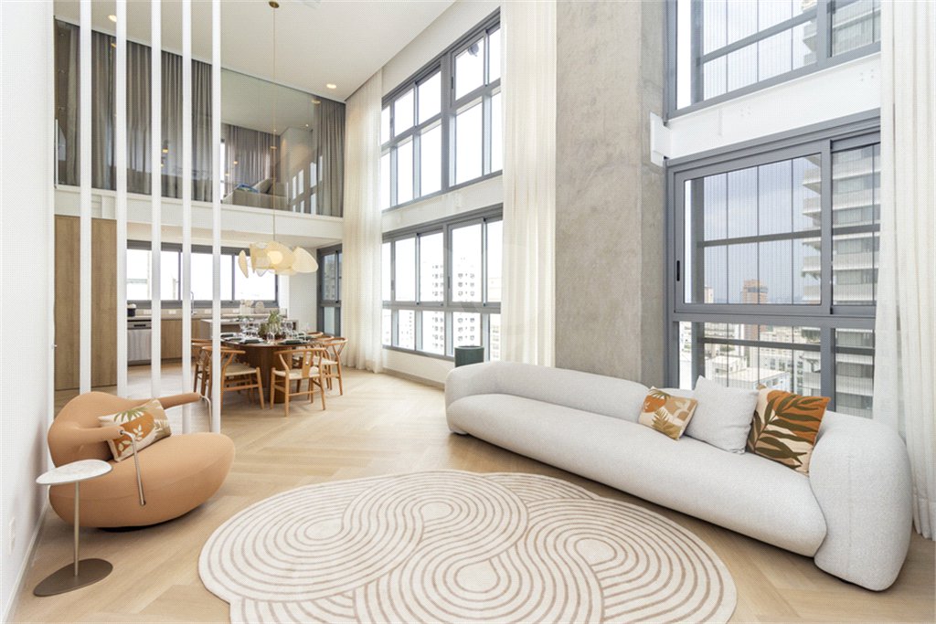 Duplex com 159m² à venda com 2 suítes, 1 dormitório, 1 escritório e 2 vagas de garagem nos Jardins