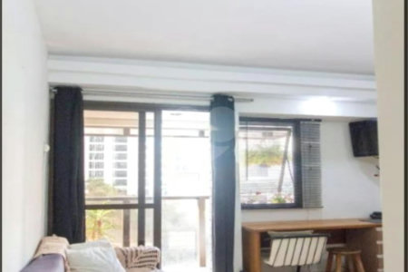Flat para alugar com 1 suíte em Moema, São Paulo, SP