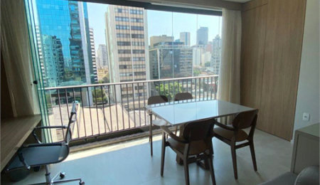 Apartamento à venda ou para alugar com 1 suíte em Itaim Bibi, São Paulo, SP