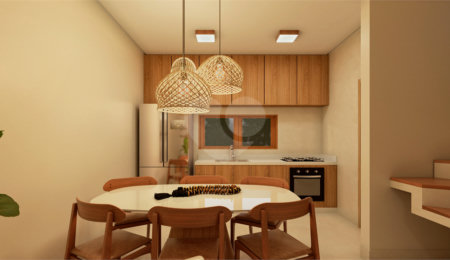 Casa à venda com 1 quarto, sendo 2 suítes,  no condomínio Residencial  Portal Canoê, Porto Seguro - BA