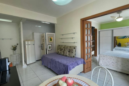 Apartamento com 1 dormitório à venda, 37 m² por R$ 390.000,00 - Boqueirão - Santos/SP
