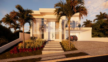 Terreno com Casa de Alto Padrão em Construção – Condomínio Alto do Sion