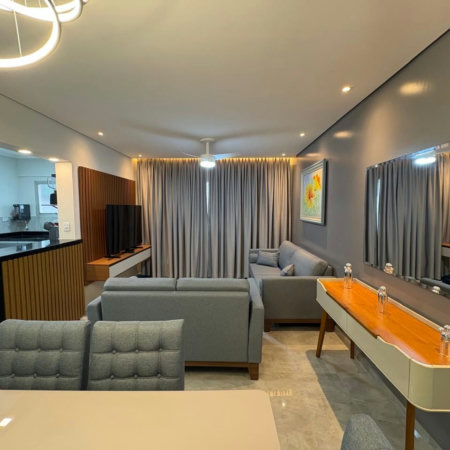 Apartamento com 2 dormitórios à venda, 96 m² por R$ 1.065.000,00 - Aparecida - Santos/SP