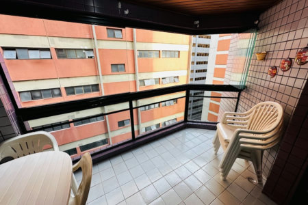 Apartamento com 3 dormitórios à venda, 125 m² por R$ 915.000,00 - Aparecida - Santos/SP