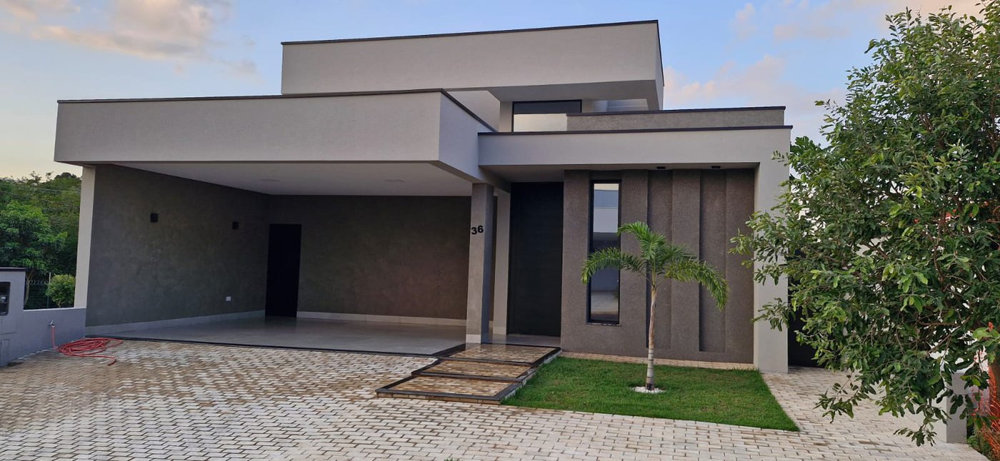 Casa à venda com 3 suítes no condomínio Portinari II, Álvares Machado - SP
