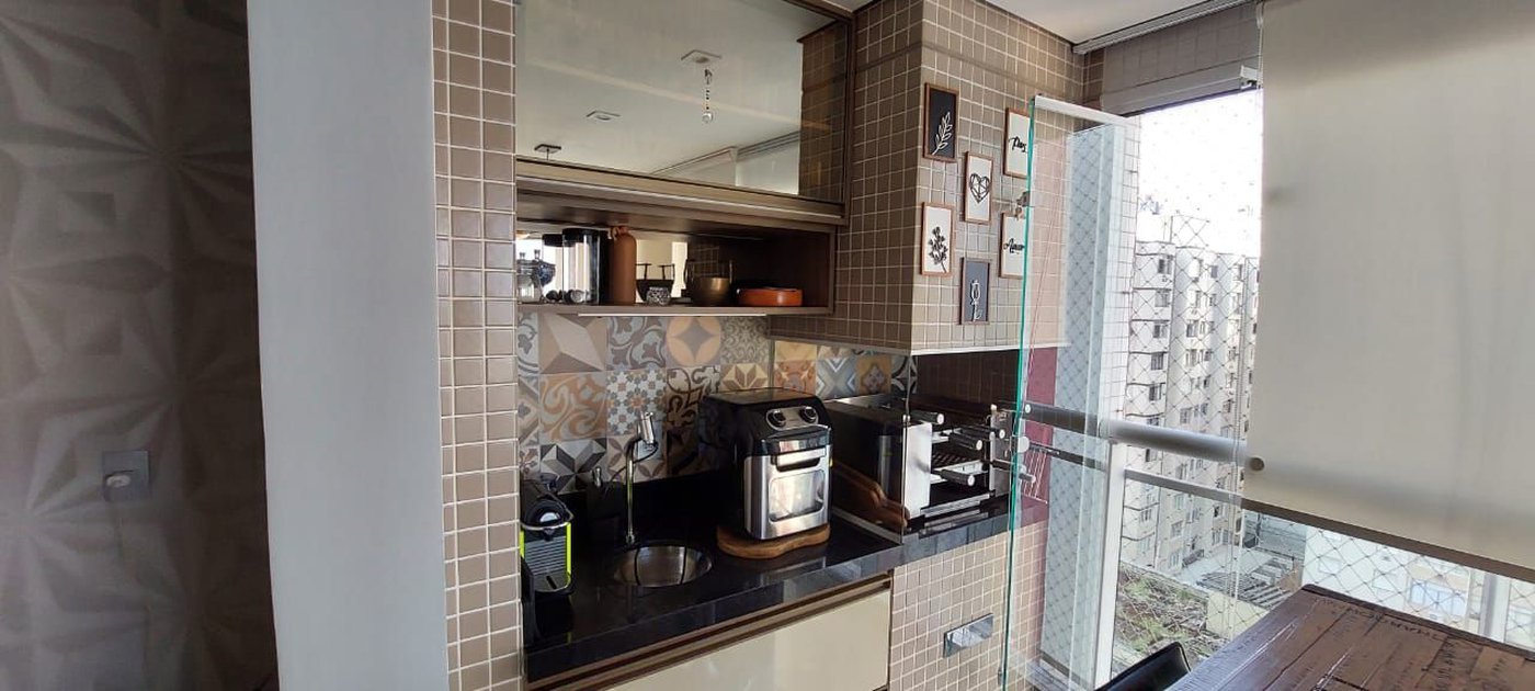 Apartamento com 3 dormitórios à venda, 100 m² por R$ 1.450.000,00 - José Menino - Santos/SP