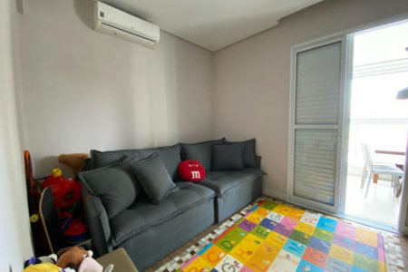 Apartamento com 3 dormitórios à venda, 129 m² por R$ 1.850.000,00 - Aparecida - Santos/SP