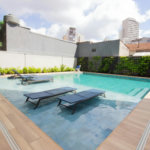 Studio de 26m² para alugar com 1 quarto mobiliado em Pinheiros próximo ao Metrô Faria Lima