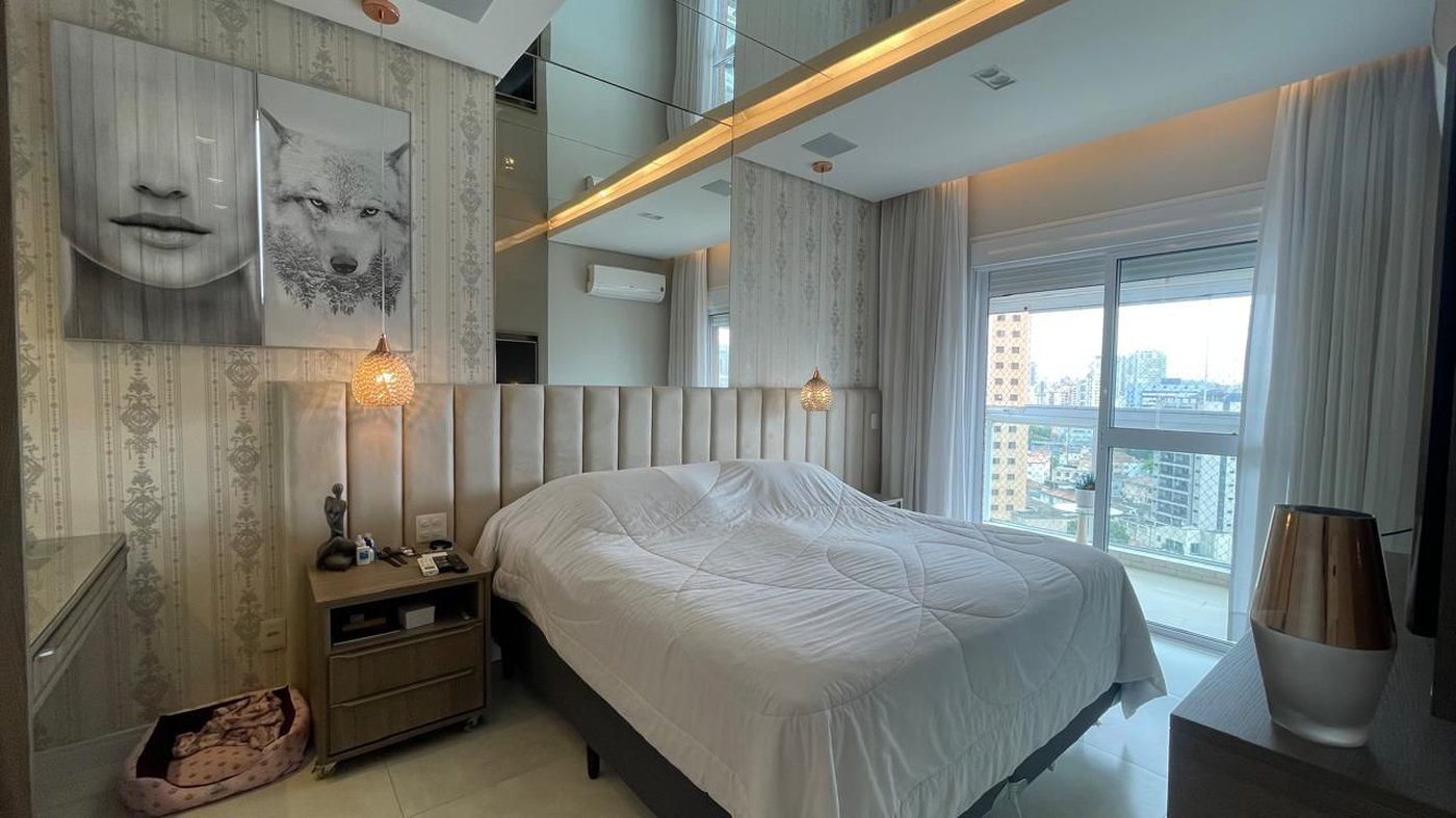 Apartamento com 4 dormitórios à venda, 186 m² por R$ 2.850.000,00 - Ponta da Praia - Santos/SP