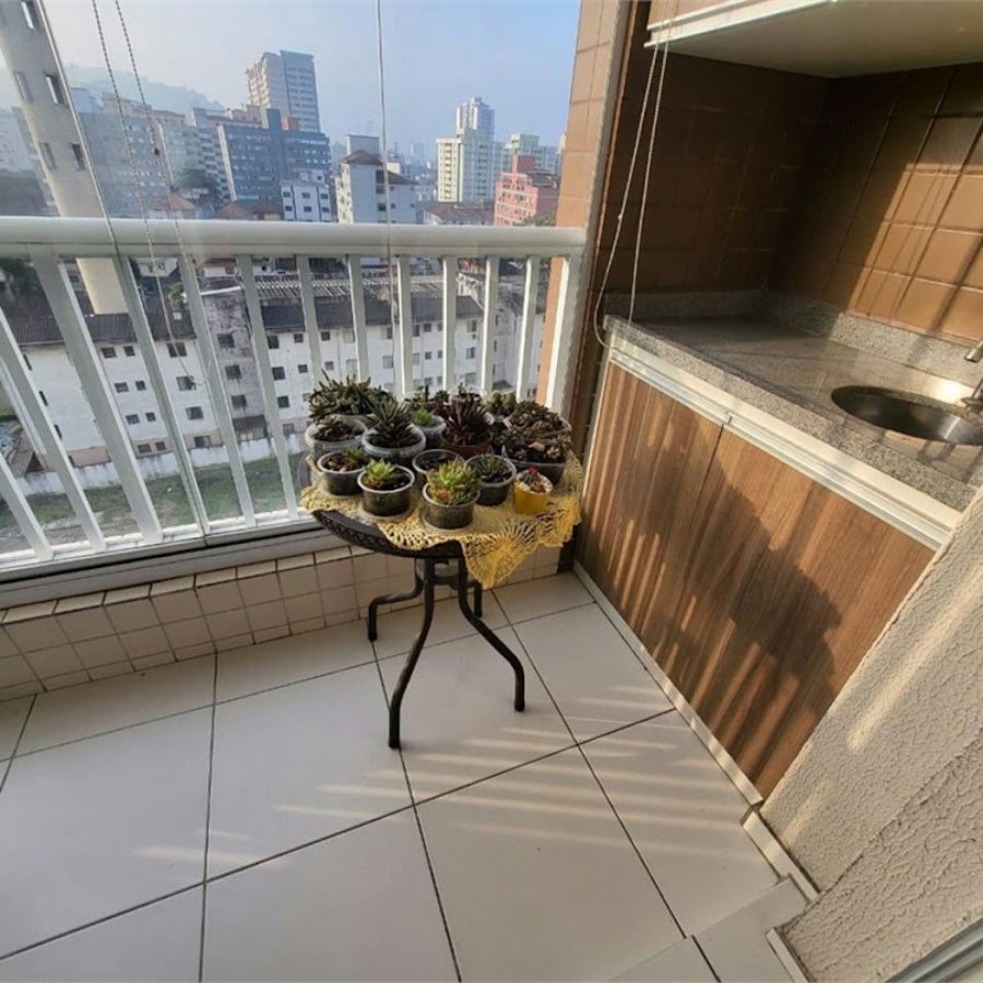 Apartamento Residencial à venda, Encruzilhada, Santos - AP1360.