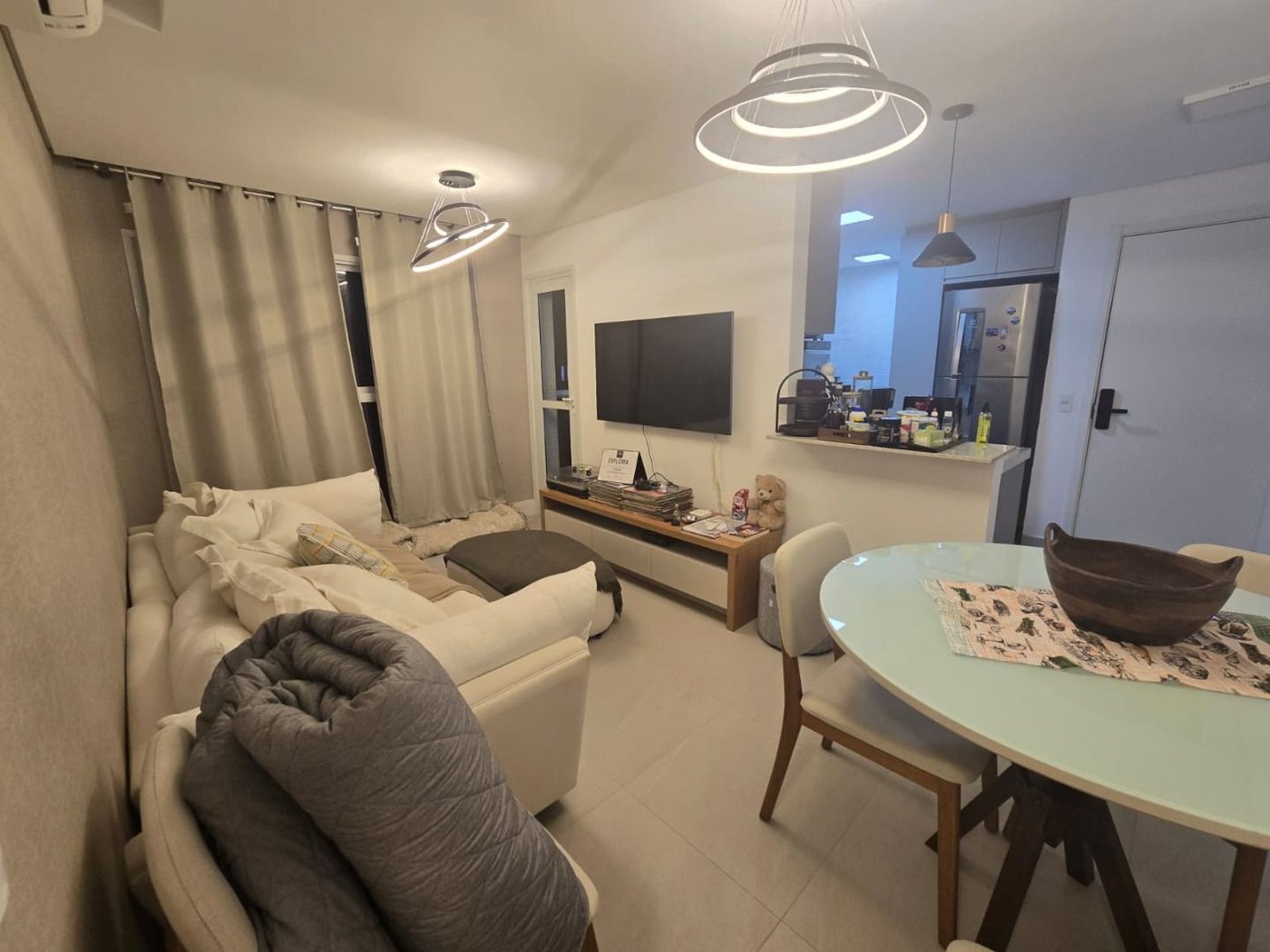 Apartamento com 2 dormitórios à venda, 82 m² por R$ 1.180.000,00 - Aparecida - Santos/SP