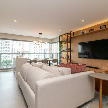 Apartamento à venda com 2 suítes em Santo Amaro, São Paulo, SP
