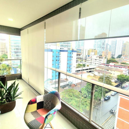 Apartamento com 3 dormitórios à venda, 210 m² por R$ 1.750.000,00 - Boqueirão - Santos/SP