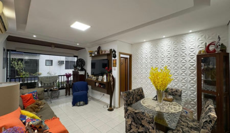 Apartamento com 2 dormitórios à venda, 110 m² por R$ 830.000,00 - Pompéia - Santos/SP