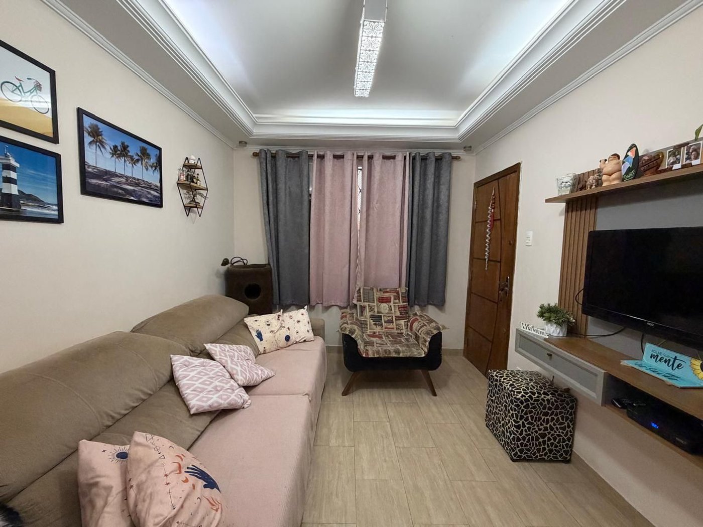Apartamento com 2 dormitórios à venda, 62 m² por R$ 375.000,00 - Boqueirão - Santos/SP