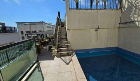 Cobertura com 3 dormitórios à venda, 310 m² por R$ 1.599.000,00 - Porto Ponta da Praia - Santos/SP