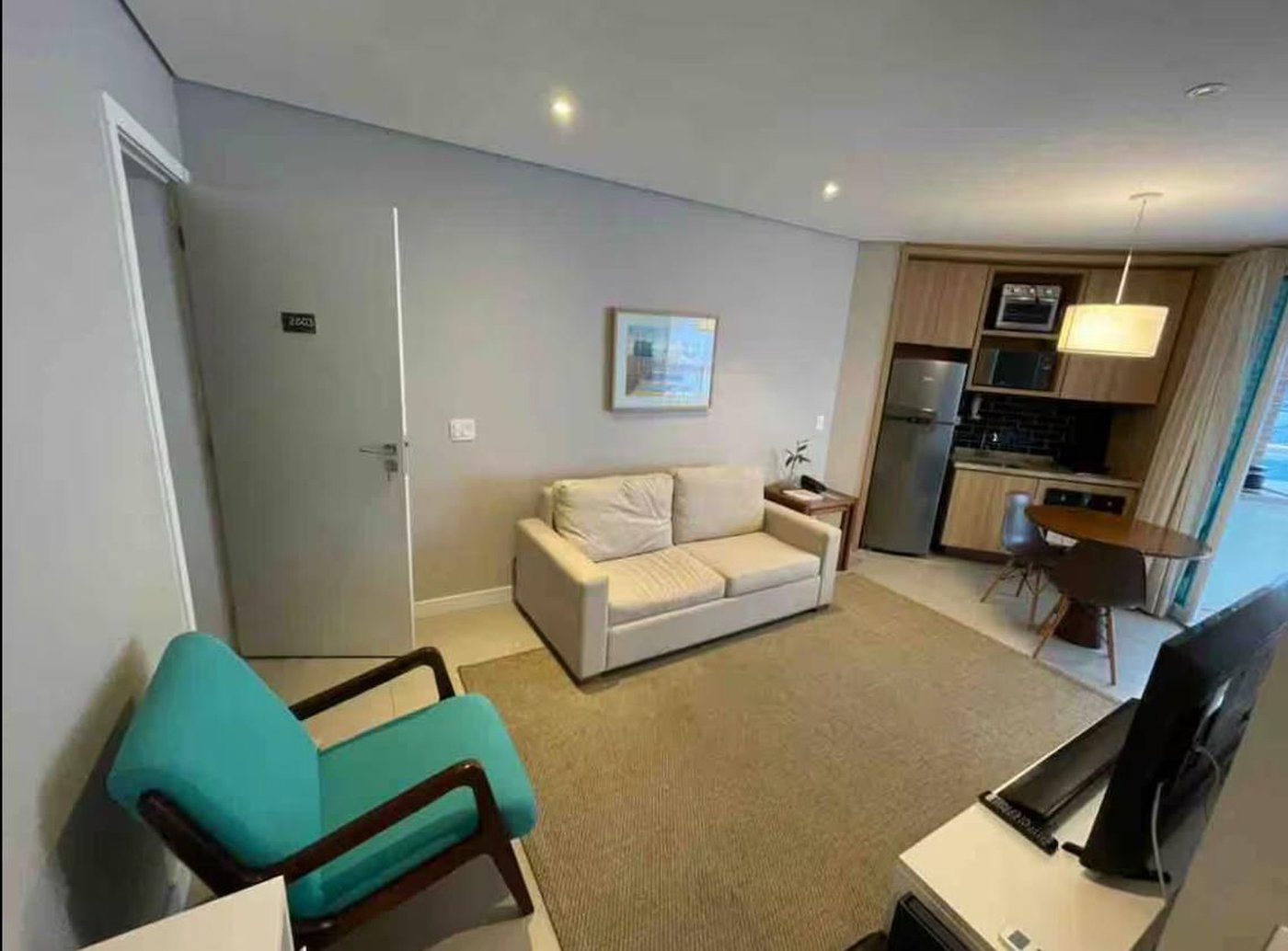 Apartamento com 1 dormitório à venda, 45 m² por R$ 780.000,00 - Gonzaga - Santos/SP