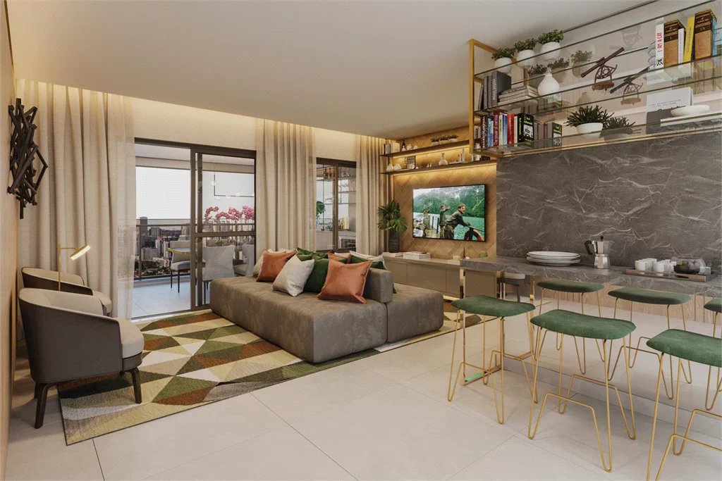 Apartamento à venda com 2 suítes em Santo Amaro, São Paulo, SP