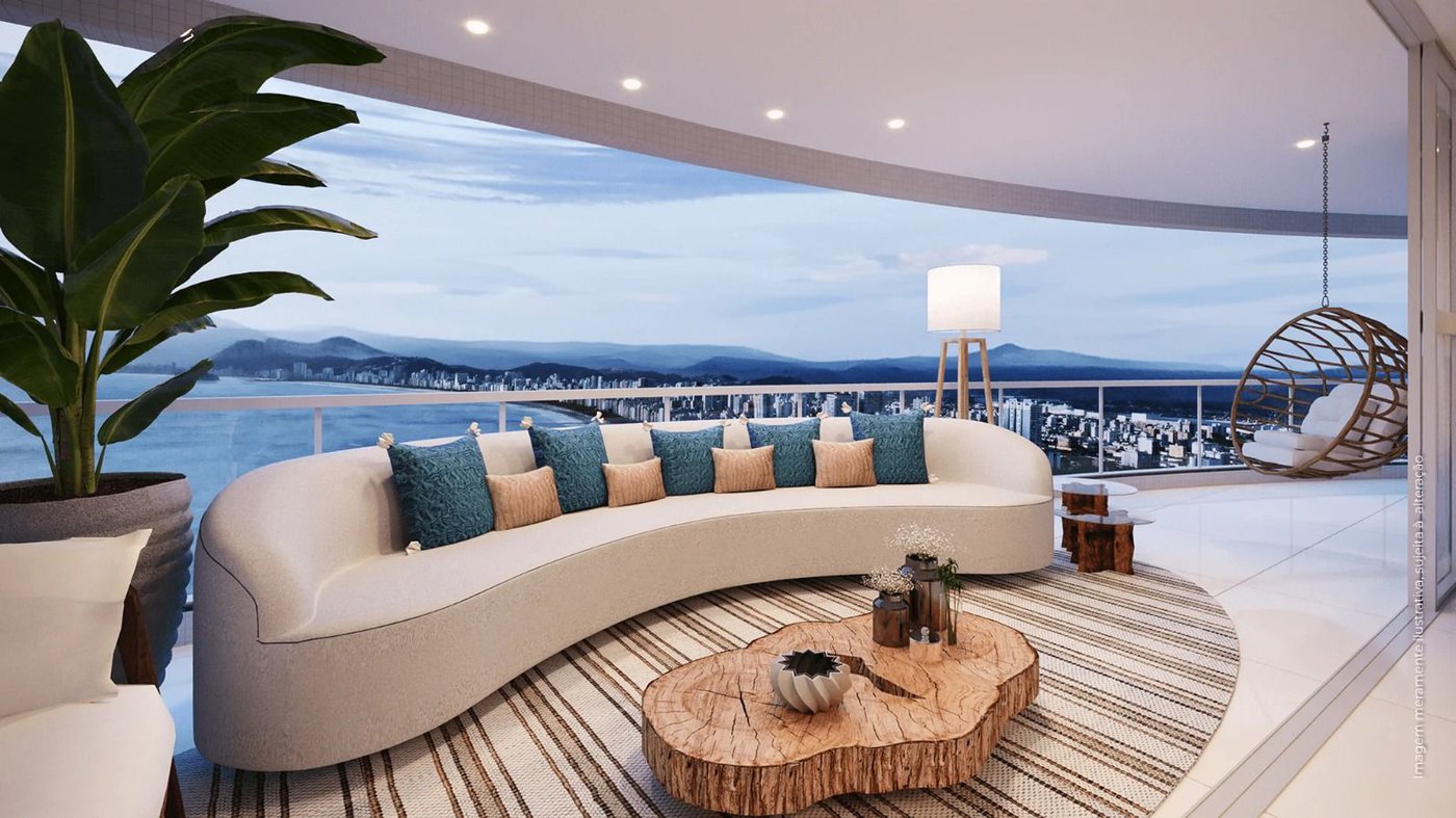 Apartamento com 3 dormitórios à venda, 227 m² por R$ 6.000.000,00 - Ponta da Praia - Santos/SP