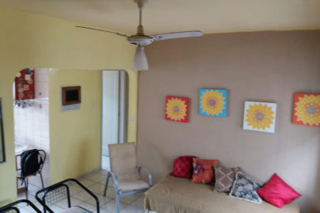 Apartamento com 2 dormitórios para alugar, 60 m² por R$ 3.690,00/mês - Gonzaga - Santos/SP