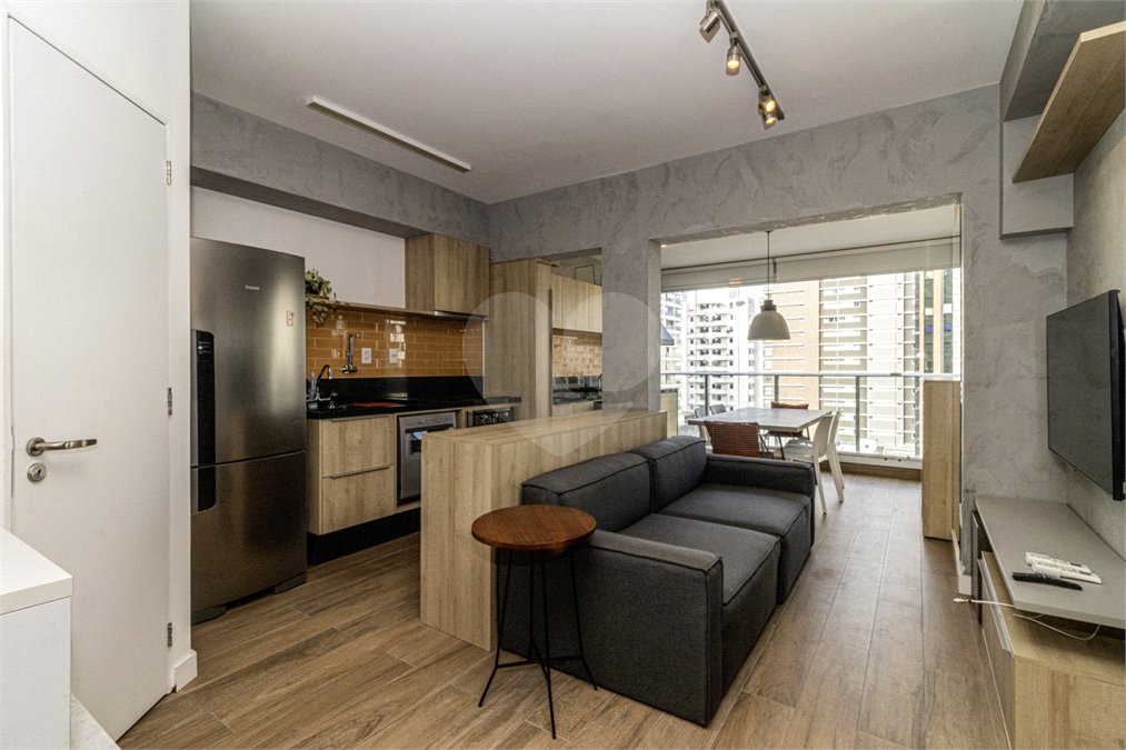Apartamento para alugar com 1 suíte em Indianópolis, São Paulo, SP