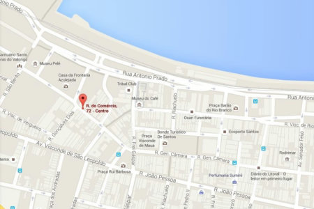 Terreno à venda, 1098 m² por R$ 4.000.000,00 - Centro - Santos/SP