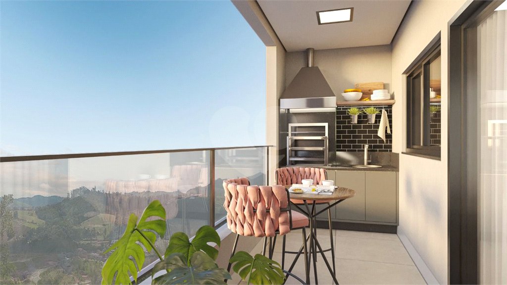 Apartamento à venda com 2 quartos, sendo 1 suíte,  em Residencial Jardins da Catalunha, Atibaia, SP