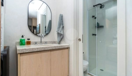 Apartamento à venda com 1 quarto em Moema, São Paulo, SP