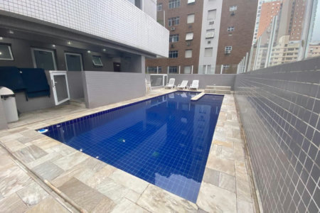 Apartamento com 2 dormitórios à venda, 89 m² por R$ 1.010.000,00 - Gonzaga - Santos/SP