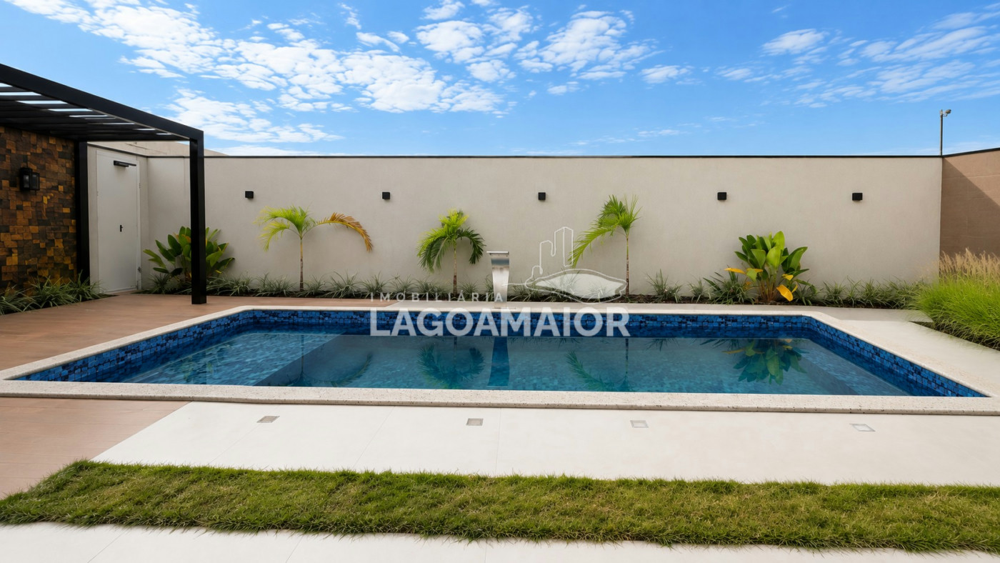Casa à venda com 3 quartos, sendo 3 suítes, no condomínio Villa Dumont, Três Lagoas - MS