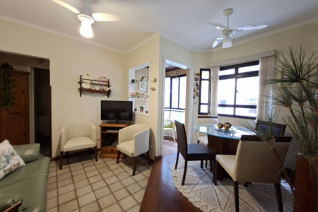 Apartamento com 1 dormitório à venda, 79 m² por R$ 570.000,00 - Aparecida - Santos/SP